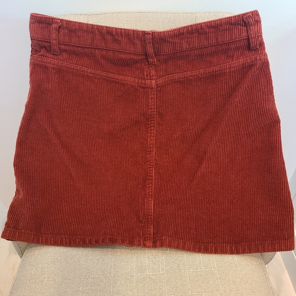Topshop Mini skirt cordoroy - Picture 2 of 3